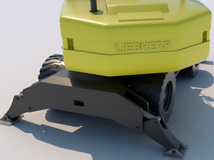 bulldozer 3D Baskı Modeli