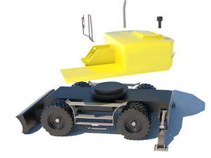 bulldozer 3D Baskı Modeli