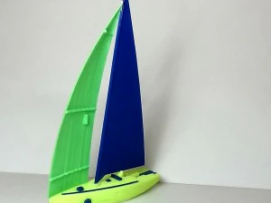 sailboat 3D Print Model