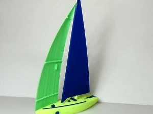 sailboat 3D Print Model