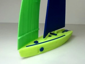 sailboat 3D Print Model