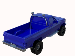 gmc sierra truck 3D Print Model
