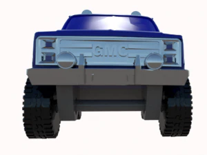 gmc sierra truck 3D Print Model