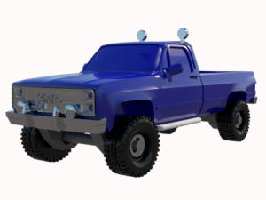 gmc sierra truck Modello di stampa 3D