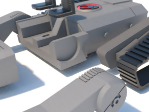 thundercats vehicle 3D 打印模型