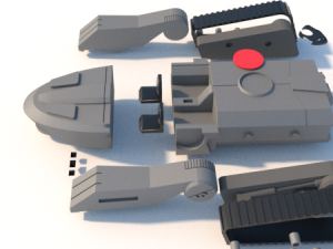 thundercats vehicle 3D 打印模型