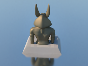 pen holder anubis Model Cetak 3D