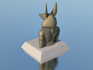 pen holder anubis Model Cetak 3D