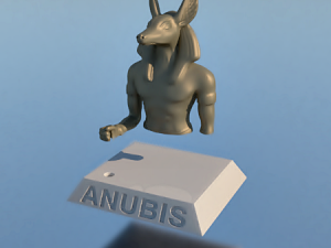 pen holder anubis Model Cetak 3D