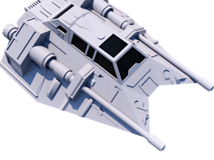 ship t-47 star wars 3D Принт Модель