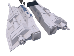 ship t-47 star wars 3D Принт Модель