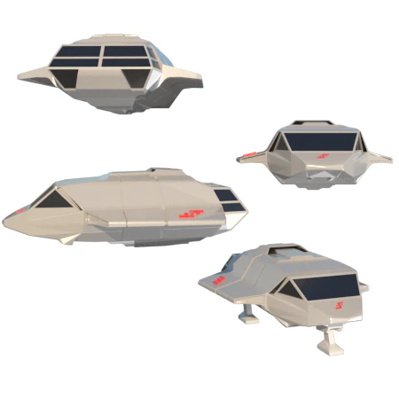 skyfighter 3D Print Model .c4d .max .obj .3ds .fbx .stl .blend 