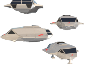 skyfighter 3D 프린트 모델