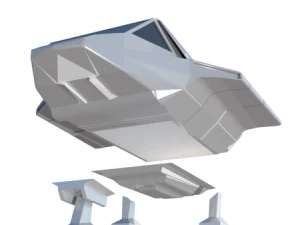 skyfighter 3D Print Model