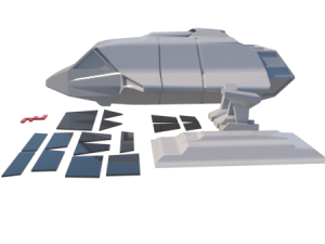 skyfighter Modelo de Impressão 3D
