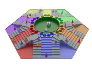 parchis de 6 lugares Modelo de Impressão 3D