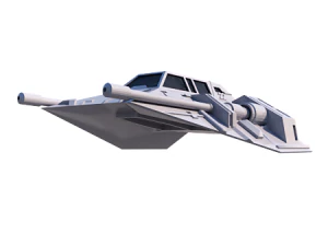 skyfighter - t-47 3D Print Model