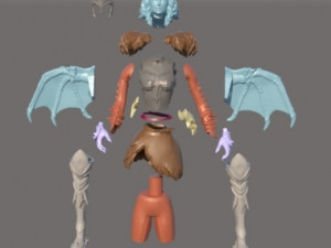 fortnite valkyrie Model Cetak 3D
