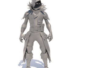 fortnite raven 3D Baskı Modeli