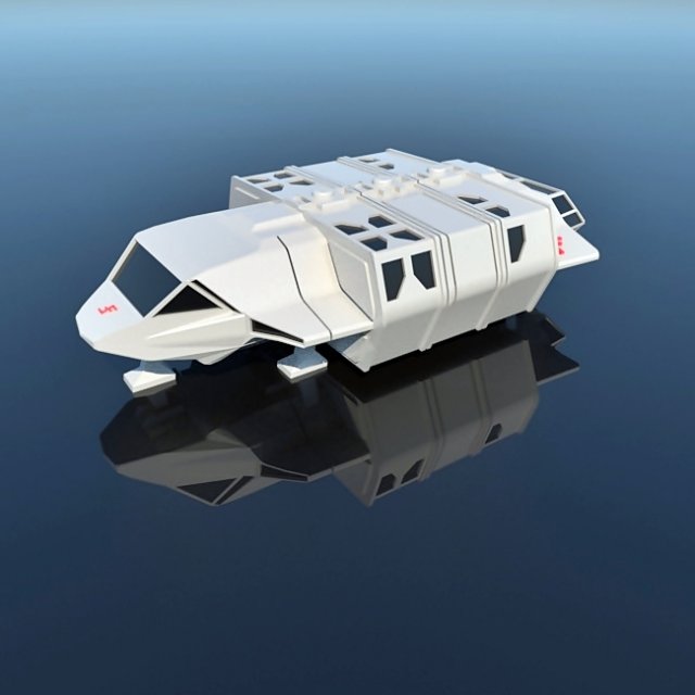 skyfighter 3D Print Model .c4d .max .obj .3ds .fbx .stl .blend 