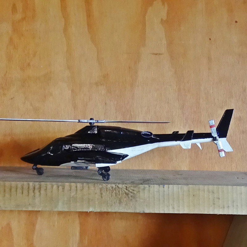 Air Wolf 3D Print Model .c4d .max .obj .3ds .fbx .stl .blend 