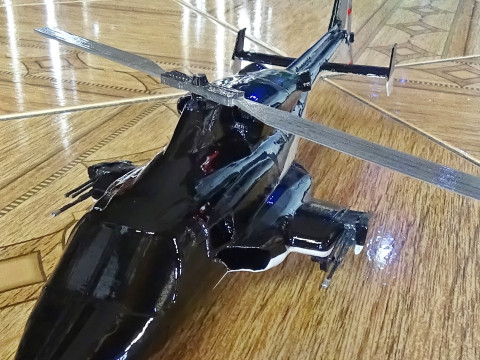 Air Wolf 3D Print Model