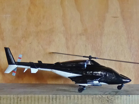 Air Wolf 3D Print Model