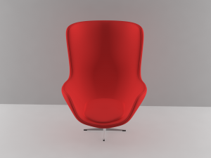 chair egg Model 3D