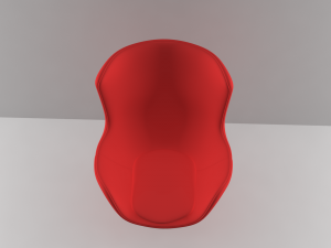 chair egg Model 3D