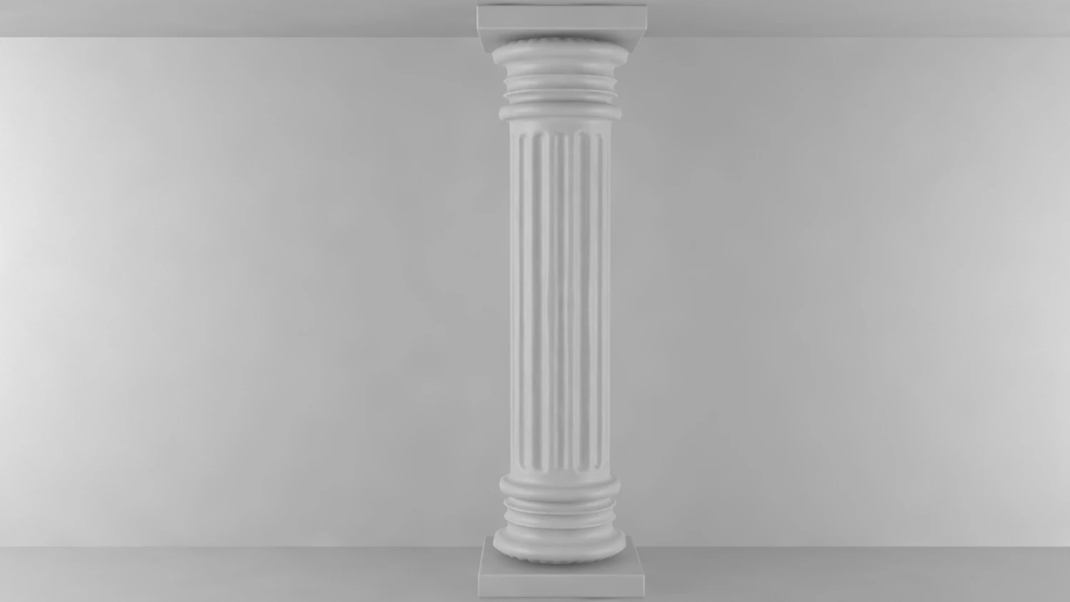 column 3D Model .c4d .max .obj .3ds .fbx .stl .blend 