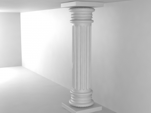 column 3D-Modell