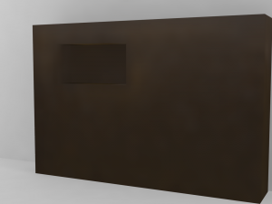 library Modèle 3D