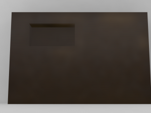 library Modèle 3D