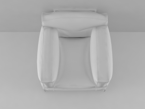 sofa for1 Model 3D