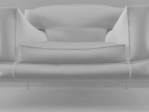 sofa for1 Model 3D