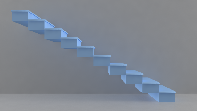 stairs 3D-Modell .c4d .max .obj .3ds .fbx .stl .blend 