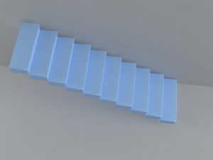 stairs 3D-Modell