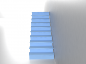stairs 3D-Modell
