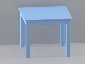 table 3D 모델