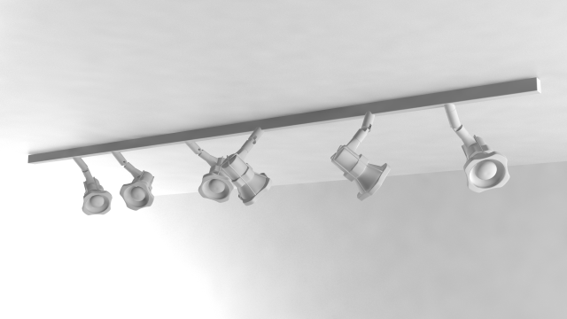 truss light Modelo 3D .c4d .max .obj .3ds .fbx .stl .blend 