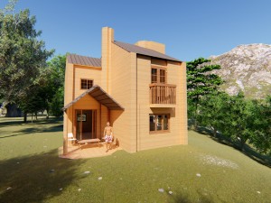 weekend home 3D 모델