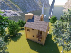 weekend home 3D Model