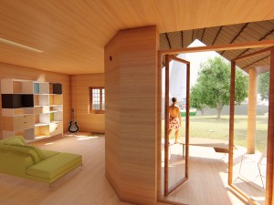 weekend home 3D मॉडल