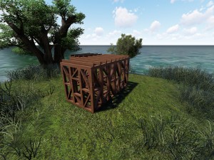 wooden structure 3D Model