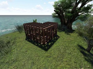wooden structure 3D Model