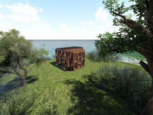 wooden structure 3D Model