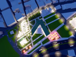 center of regulatory 3D Model