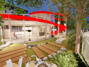 stripe crib 3D Model