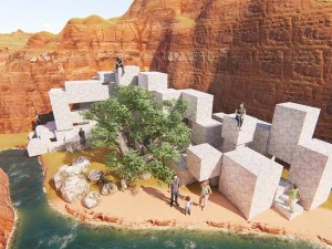 valley stone 3D Model