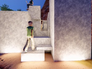 valley stone 3D मॉडल